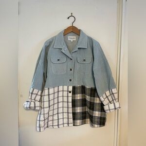 Patchwork Denim Jean Jacket